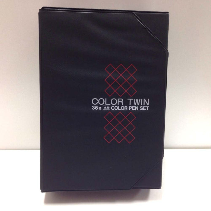 Pentel 36 Color Set Water-Based Twin Pen Set SCW-36-Kiichin - The #1 Place for Japanese Goods in Your Hand!
