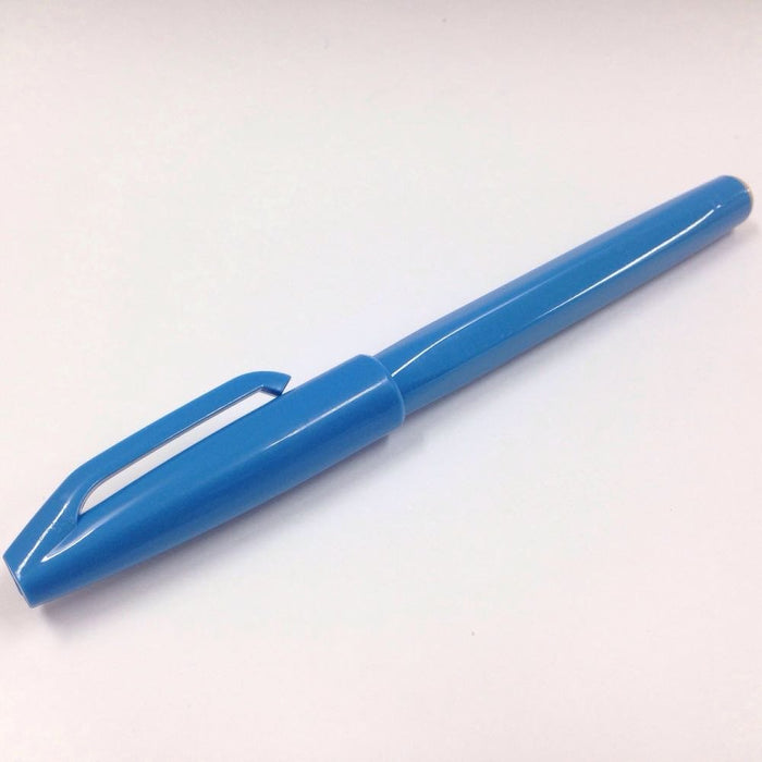 Pentel Water-Based Signature Pen S520-SD Sky Blue Set of 10-Kiichin - The #1 Place for Japanese Goods in Your Hand!