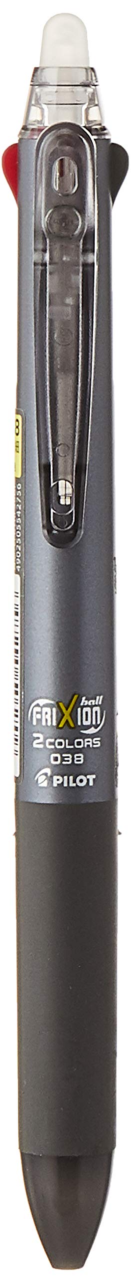 Pilot Frixion Ball 2 Gray 0.38mm 2-Color Disappearing Ink Ballpoint Pen-Kiichin - The #1 Place for Japanese Goods in Your Hand!