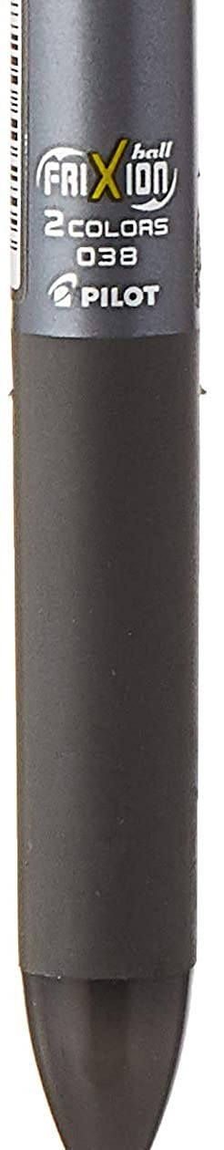 Pilot Frixion Ball 2 Gray 0.38mm 2-Color Disappearing Ink Ballpoint Pen-Kiichin - The #1 Place for Japanese Goods in Your Hand!