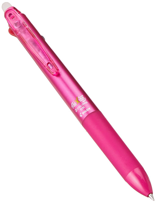 Pilot Frixion Ball 2 Pink 0.5mm 2-Color Ballpoint Pen Rub to Erase-Kiichin - The #1 Place for Japanese Goods in Your Hand!