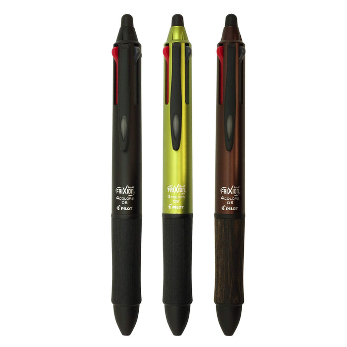 Pilot Frixion 4-Color 0.5mm Dark Green Ballpoint Pen LKFB-3SEF-DG 145mm Length-Kiichin - The #1 Place for Japanese Goods in Your Hand!