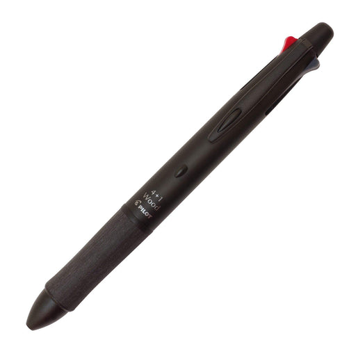 Pilot 4+1 Bkhfw2Srb B Black Wood Pen - Versatile Writing Instrument by Pilot-Kiichin - The #1 Place for Japanese Goods in Your Hand!