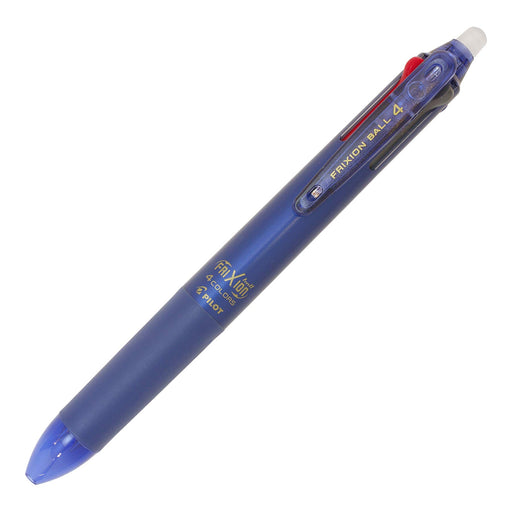 Pilot Frixion Slim 4-Color Ballpoint Pen 0.38mm Blue Black - LKFB-80UF-BB-Kiichin - The #1 Place for Japanese Goods in Your Hand!