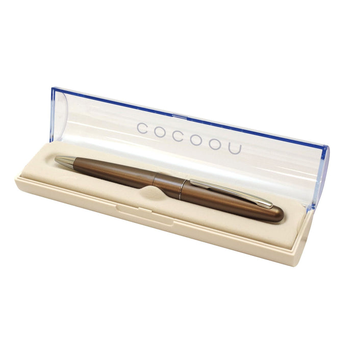 Pilot Cocoon Bco-150R-Ti Titanium Ballpoint Pen - High-Quality Writing Tool-Kiichin - The #1 Place for Japanese Goods in Your Hand!