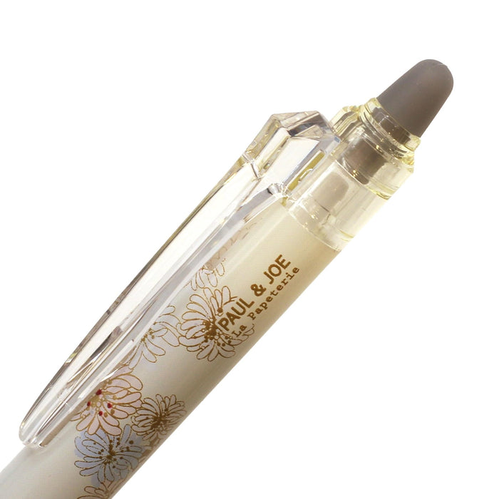 Pilot Friction Synergy Knock 0.4mm Ballpoint Pen Paul Joe Chrysanthemum Ivory