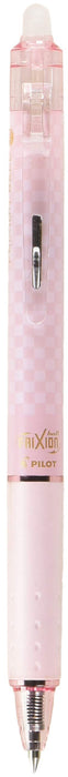 Pilot Frixion Ball Knock Design Series 0.5mm Pink Ballpoint Pen Check Pattern-Kiichin - The #1 Place for Japanese Goods in Your Hand!