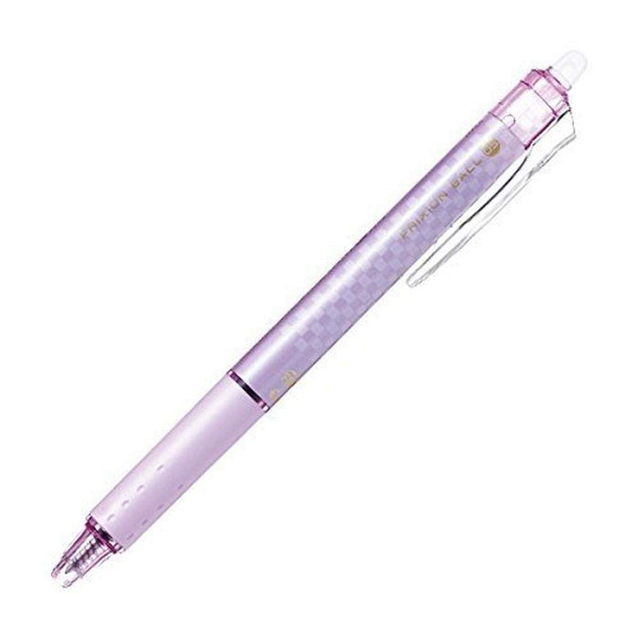 Pilot Frixion Ball Knock Design Series 0.5mm Ballpoint Pen Check Pattern Purple-Kiichin - The #1 Place for Japanese Goods in Your Hand!