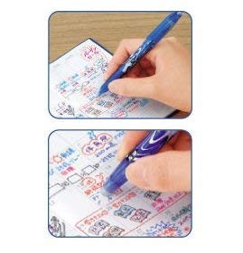 Pilot Frixion Ball Knock 1.0 - Disappearing Ink Ballpoint Pen 3 Colors - Lfbk69M3C-Kiichin - The #1 Place for Japanese Goods in Your Hand!