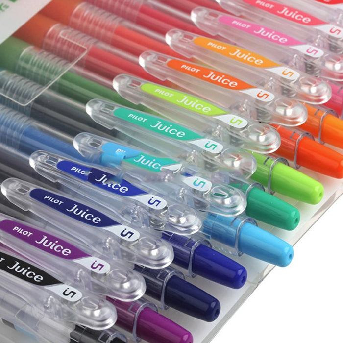 Pilot Gel Ballpoint Pen Set 12 Colors 0.5mm - Pilot Juice LJU120EF Extra Fine Tip-Kiichin - The #1 Place for Japanese Goods in Your Hand!