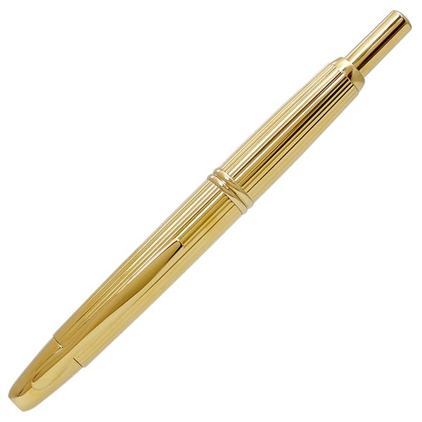 Pilot Itoya Exclusive Capless Fountain Pen Fine Nib Stripe Gold