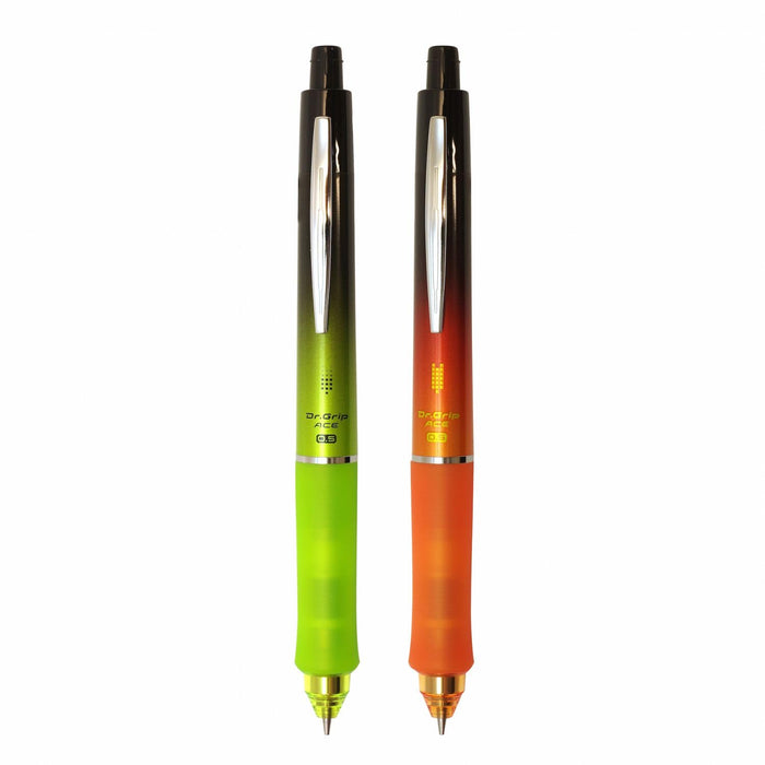 Pilot Dr Grip Ace 0.5mm Lime Green Gradient Mechanical Pencil - HDGAC-80R-Kiichin - The #1 Place for Japanese Goods in Your Hand!