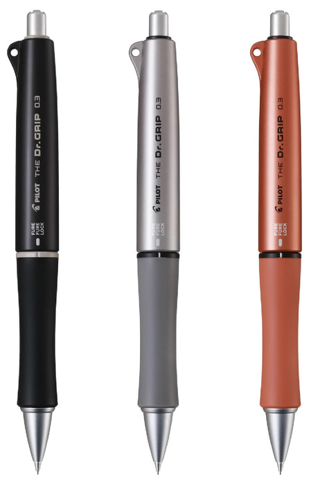 Pilot Dr. Grip 0.3mm Mechanical Pencil Gunmetallic HTDG13GM-Kiichin - The #1 Place for Japanese Goods in Your Hand!