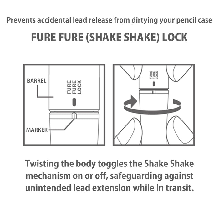 Pilot Dr. Grip 0.3mm Mechanical Pencil Matte White Black Accent-Kiichin - The #1 Place for Japanese Goods in Your Hand!