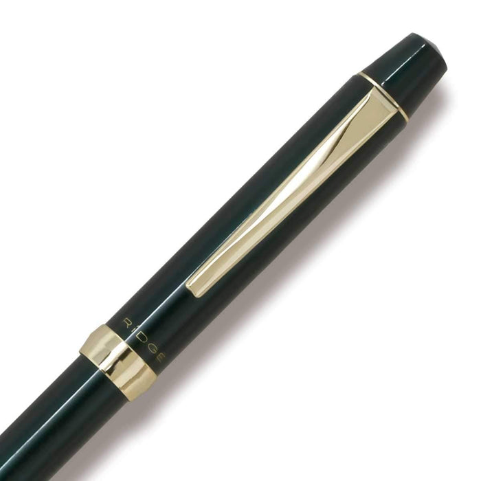 Pilot 3+1 Ridge Multifunctional Pen - Black Red Blue 0.7mm & Dark Green 0.5mm Sharp-Kiichin - The #1 Place for Japanese Goods in Your Hand!