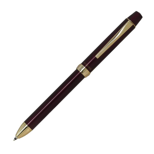 Pilot 3+1 Ridge Multifunctional Writing Instrument 0.7mm 3-Color Ball Pen & 0.5mm Sharp Wine Red-Kiichin - The #1 Place for Japanese Goods in Your Hand!