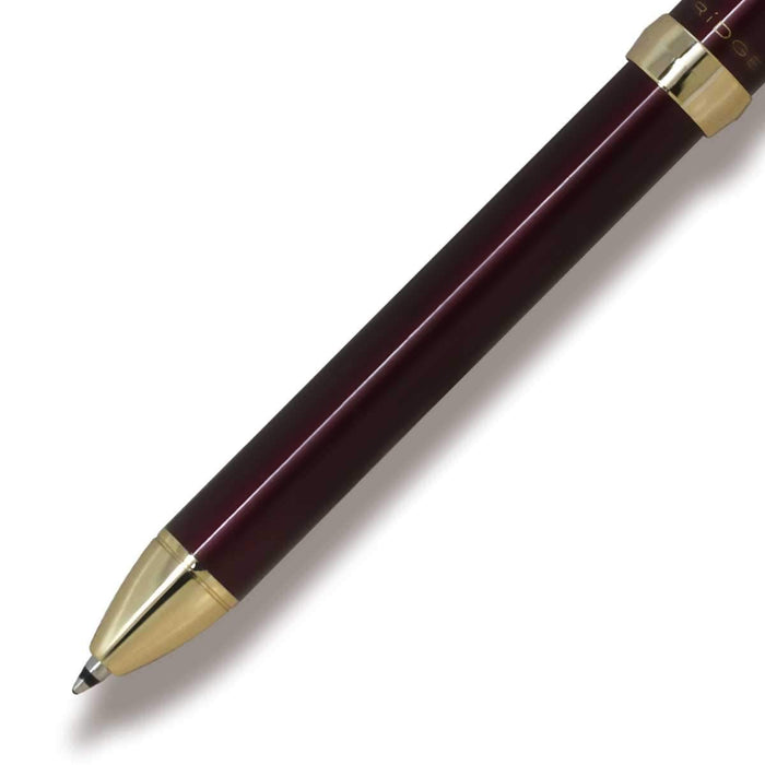 Pilot 3+1 Ridge Multifunctional Writing Instrument 0.7mm 3-Color Ball Pen & 0.5mm Sharp Wine Red-Kiichin - The #1 Place for Japanese Goods in Your Hand!
