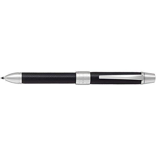Pilot Ridge Multifunctional 2+1 Black Leather Ballpoint Pen 0.7mm/0.5mm BTHR-3SL-B-Kiichin - The #1 Place for Japanese Goods in Your Hand!