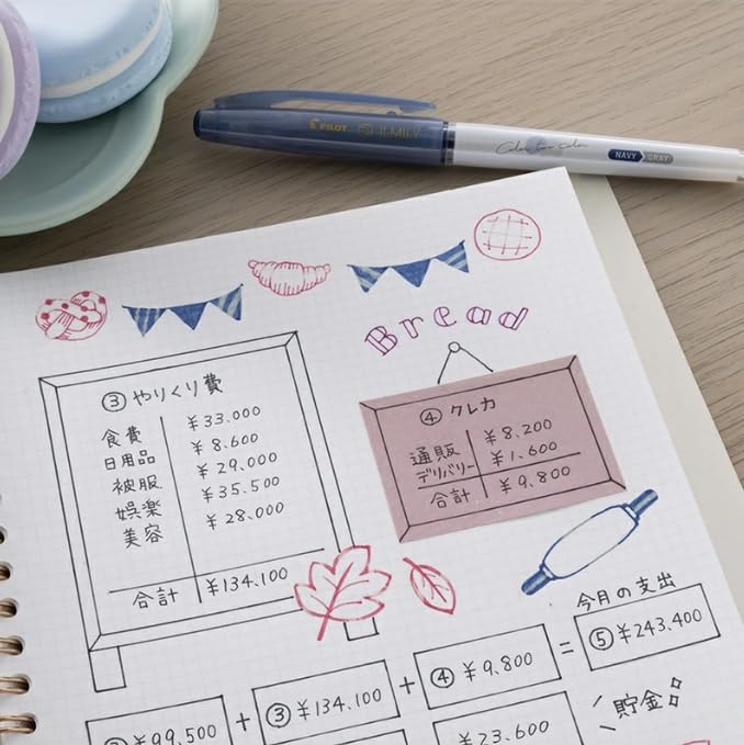 Pilot Illumily Color to Color Ballpoint Pen 0.4mm Olive Mimosa