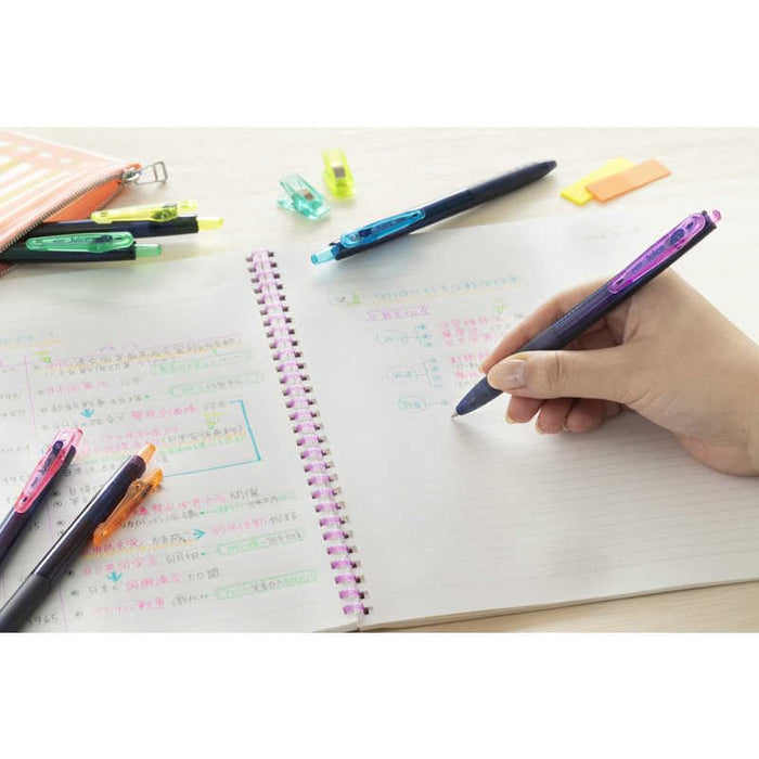 Pilot Ballpoint Pen Juice Neon Apricot Lju-15-Nap Smooth Writing