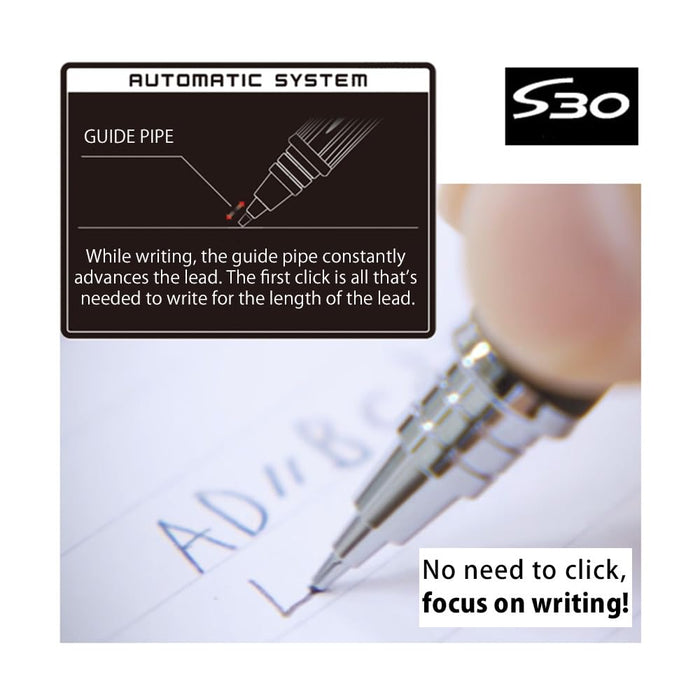 Pilot HPS-3SK-DBN Dark Brown 0.5mm Automatic Mechanical Pencil-Kiichin - The #1 Place for Japanese Goods in Your Hand!