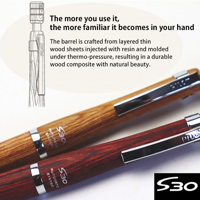 Pilot HPS-3SK-DBN Dark Brown 0.5mm Automatic Mechanical Pencil-Kiichin - The #1 Place for Japanese Goods in Your Hand!