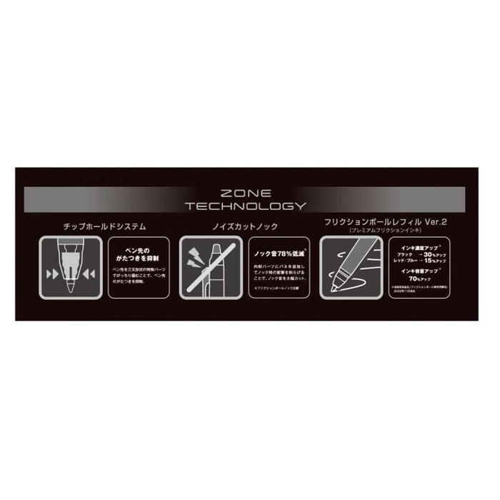 Pilot First Light Pink Friction Ball Knock Zone 0.5mm Pen Lfbkz-50Ef-Fp-Kiichin - The #1 Place for Japanese Goods in Your Hand!