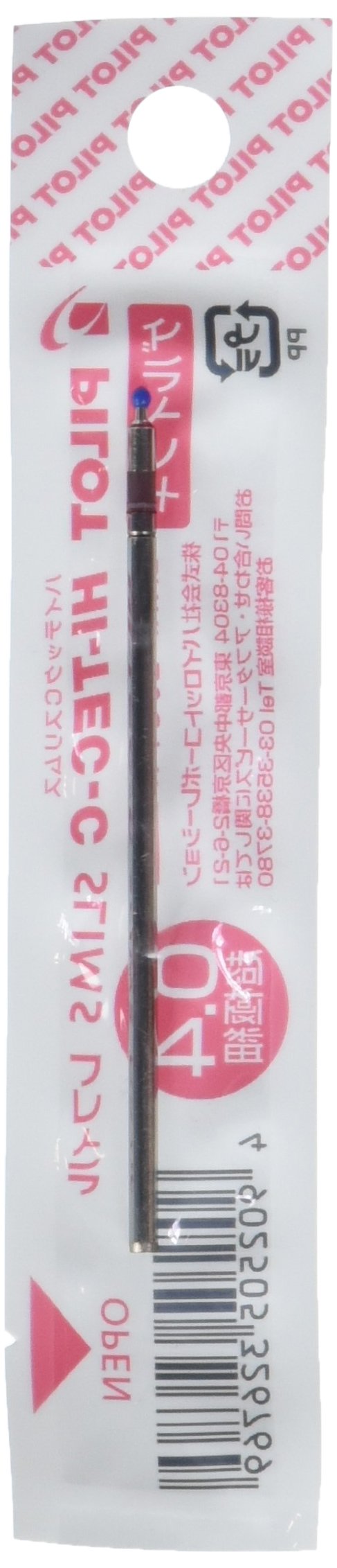 Pilot Hitec Red Ink Refill Lhrf-20C4-R for Slim Ballpoint Pen-Kiichin - The #1 Place for Japanese Goods in Your Hand!