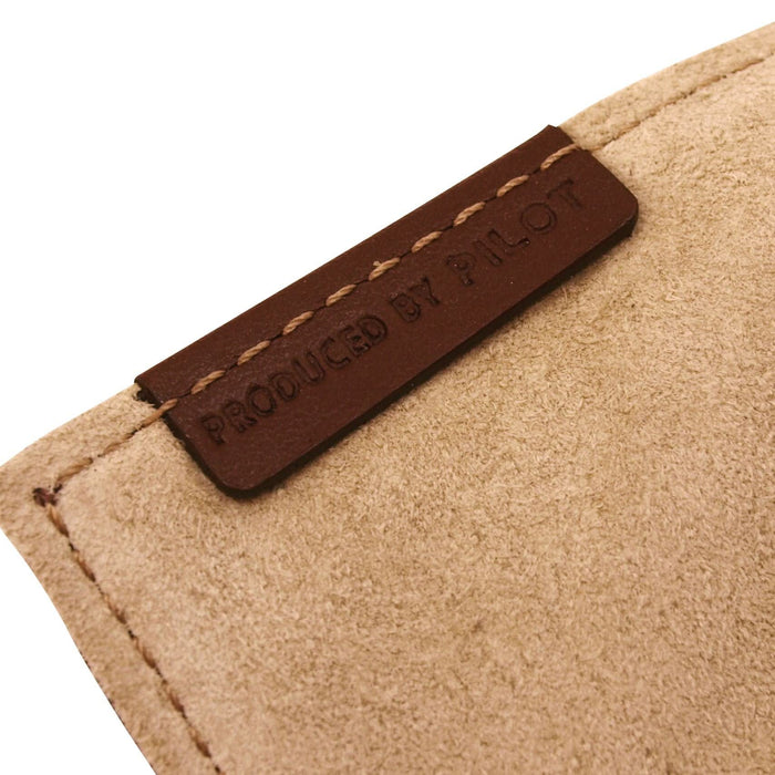 Pilot Psr5-01-Dbn Dark Brown Roll Pen Case Ensemble-Kiichin - The #1 Place for Japanese Goods in Your Hand!