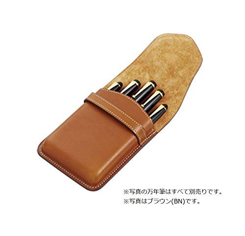 Pilot SLS5-01-BN Brown Cowhide 5-Pen Sheaths Premium Pilot Product-Kiichin - The #1 Place for Japanese Goods in Your Hand!