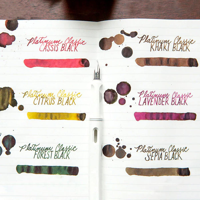 Platinum Fountain Pen Classic 47 Citrus Black Bottle Ink Inkk-2000-Kiichin - The #1 Place for Japanese Goods in Your Hand!