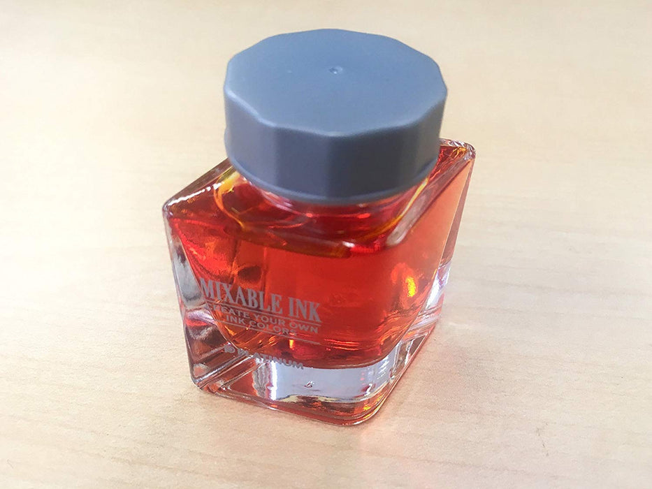 Platinum Fountain Pen - Mixable Sunny Yellow 30 Ink Bottle Inkm-1000-30 Model-Kiichin - The #1 Place for Japanese Goods in Your Hand!