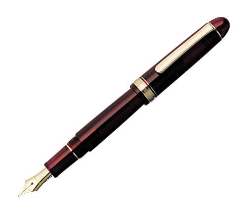 Platinum Brand #3776 Century Bold Fountain Pen in Classic Burgundy-Kiichin - The #1 Place for Japanese Goods in Your Hand!