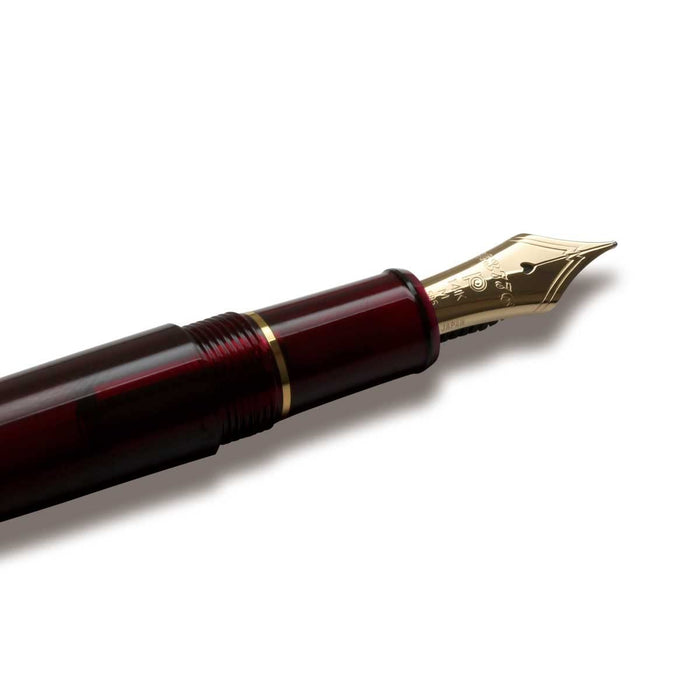 Platinum #3776 Century Burgundy Extra Thick Fountain Pen-Kiichin - The #1 Place for Japanese Goods in Your Hand!