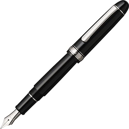 Platinum Fountain Pen Black Diamond 3776 Century Medium Point Pnb-18000Cr 20.5g-Kiichin - The #1 Place for Japanese Goods in Your Hand!