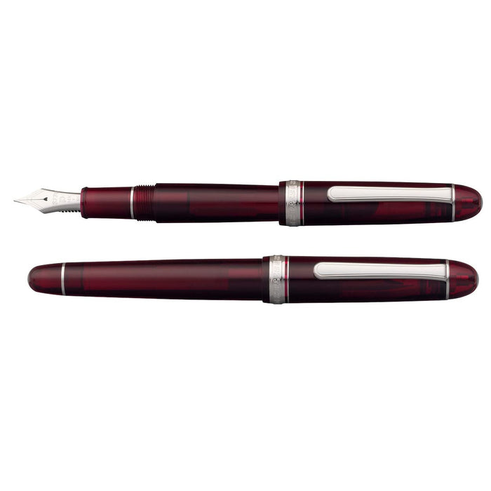 Platinum Burgundy #3776 Century Fountain Pen with Medium Point by Platinum Fountain Pen-Kiichin - The #1 Place for Japanese Goods in Your Hand!