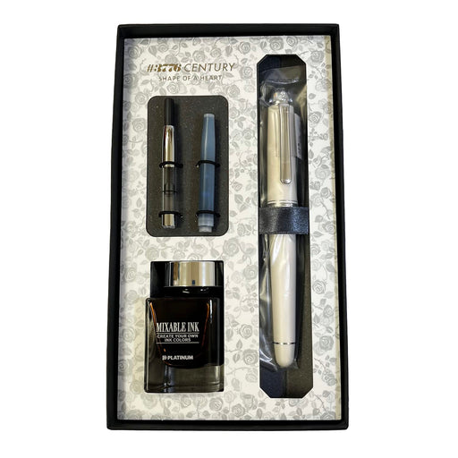 Platinum Fountain Pen - #3776 Century Shape of Heart Yvoire M Edition-Kiichin - The #1 Place for Japanese Goods in Your Hand!