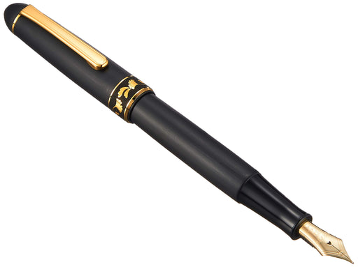 Platinum Fountain Pen #3776 with Medium Point and Higo Inlay Ginkgo Ptb-30000Z-Kiichin - The #1 Place for Japanese Goods in Your Hand!