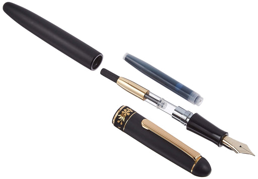 Platinum Fountain Pen #3776 with Higo Inlay Sakura Medium Point PTB-30000Z#95-3-Kiichin - The #1 Place for Japanese Goods in Your Hand!
