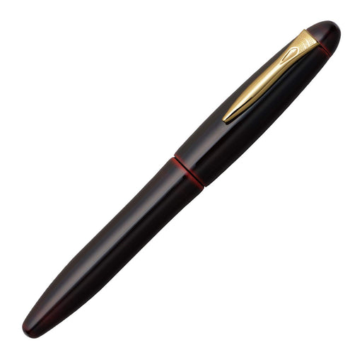 Platinum Izumo Tame-Nuri Red Fountain Pen Dual-Use Regular Import B Bold-Kiichin - The #1 Place for Japanese Goods in Your Hand!