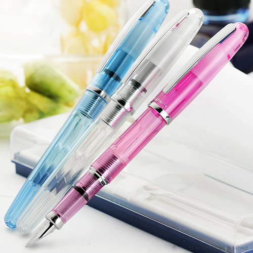 Platinum Balance Crystal Rose Fountain Pen Medium Point PGB-3000A-Kiichin - The #1 Place for Japanese Goods in Your Hand!