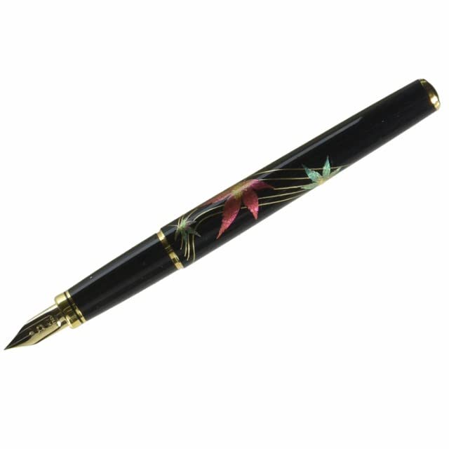 Platinum Fountain Pen Medium Point Bisaku Modern Makie Autumn Leaves Design PTL-20000H-Kiichin - The #1 Place for Japanese Goods in Your Hand!