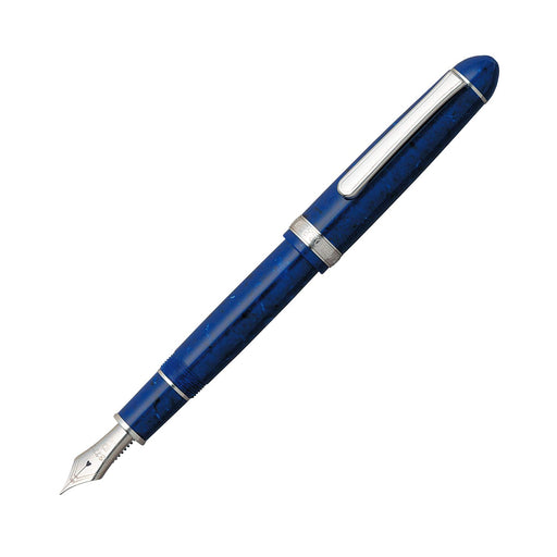 Platinum Bold Midnight Ocean Celluloid Fountain Pen PTB-35000#50-4-Kiichin - The #1 Place for Japanese Goods in Your Hand!