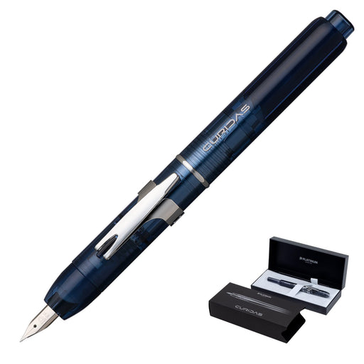 Platinum Curidas Abyss Blue Medium Point Fountain Pen Pkn-7000#50-3-Kiichin - The #1 Place for Japanese Goods in Your Hand!