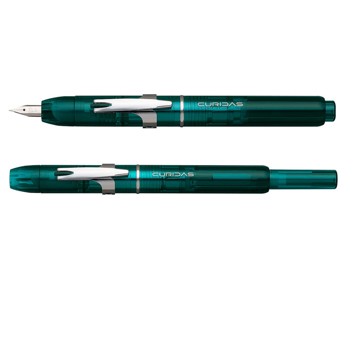 Platinum Fountain Pen Curidas Medium Point Urban Green - PKN-7000#43-3-Kiichin - The #1 Place for Japanese Goods in Your Hand!