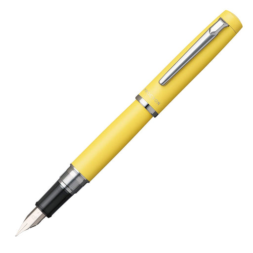 Platinum Fountain Pen Medium Nib Citron Yellow Dual-Use Regular Import - PNS-5000 68-3-Kiichin - The #1 Place for Japanese Goods in Your Hand!