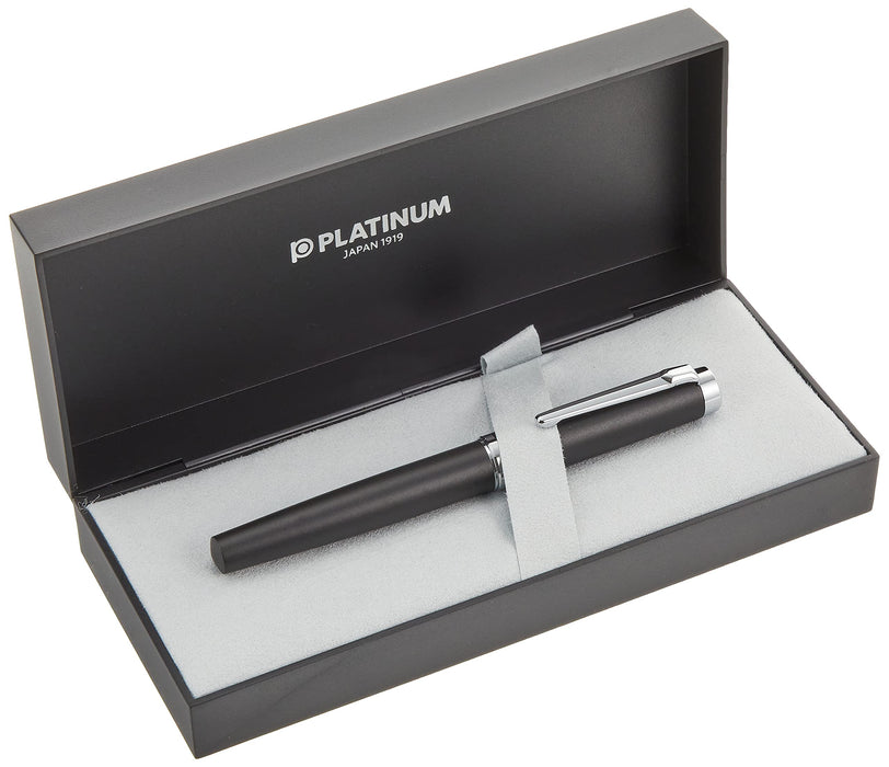 Platinum Fountain Pen Medium Nib Luster Black Mist Dual-Use Regular Import Pns-8000 1-3-Kiichin - The #1 Place for Japanese Goods in Your Hand!