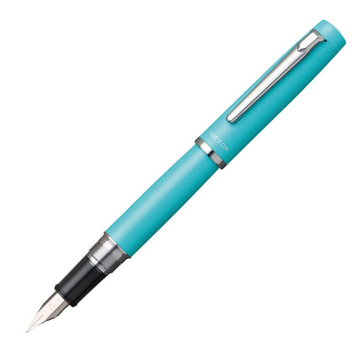 Platinum Fountain Pen - Niprocion Turquoise Blue Medium Dual-Use - Model PNS-5000 52-3-Kiichin - The #1 Place for Japanese Goods in Your Hand!