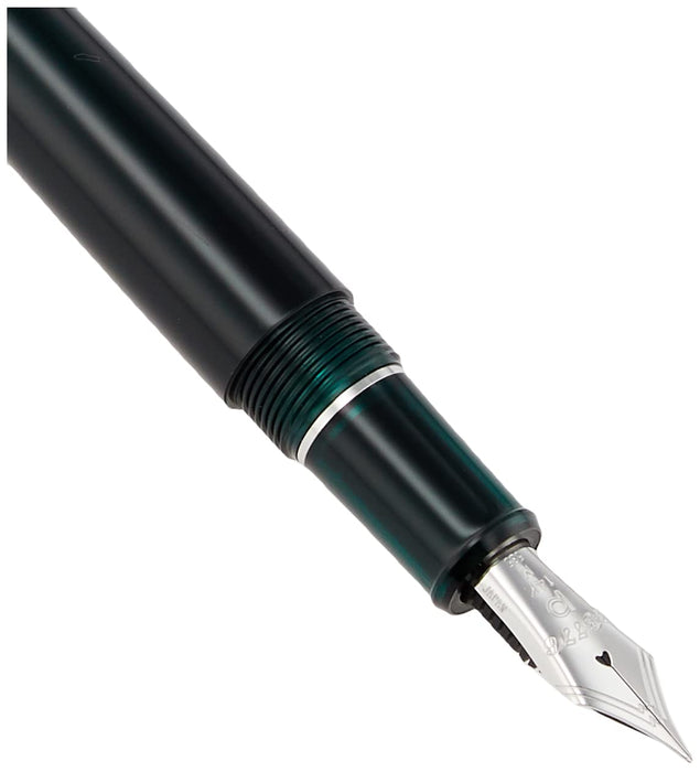 Platinum Fountain Pen 3776 Century Laurel Green Medium Point Rhodium Finish Dual-Use-Kiichin - The #1 Place for Japanese Goods in Your Hand!