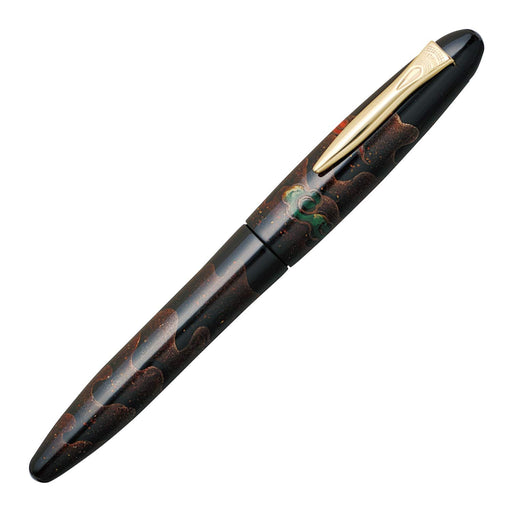 Platinum Izumo Yakumo Painting Silver Line Fountain Pen Medium Point Piz-80000N 91-3 Dual-Use-Kiichin - The #1 Place for Japanese Goods in Your Hand!